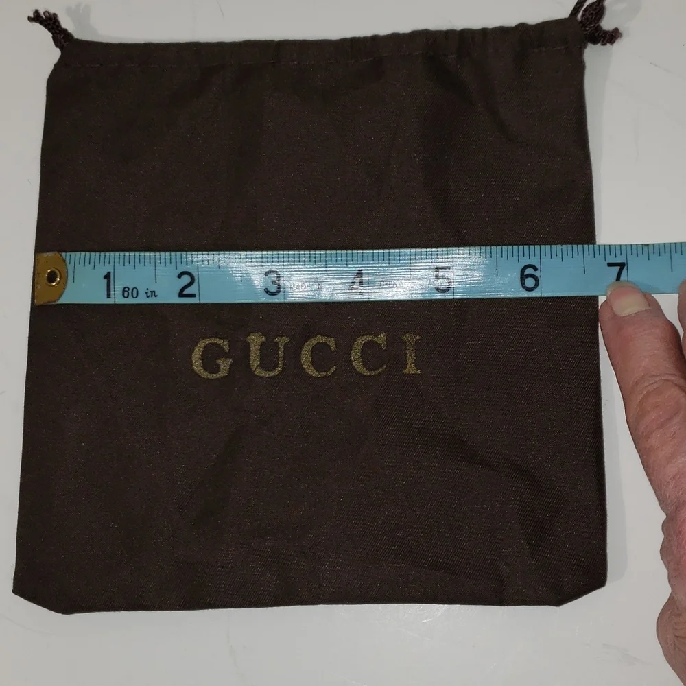 Gucci Draw String Dust Bag 6.5in X 7in - Picture 4 of 5